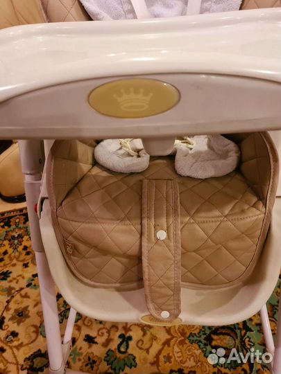 Стульчик для кормления happy baby classic