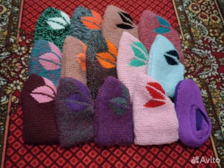 Носки вязаные ручной работы женские