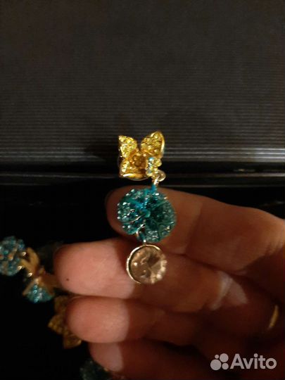 Ожерелье, серьги. Франция. Винтаж