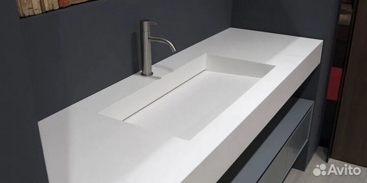 Раковина из керамогранита