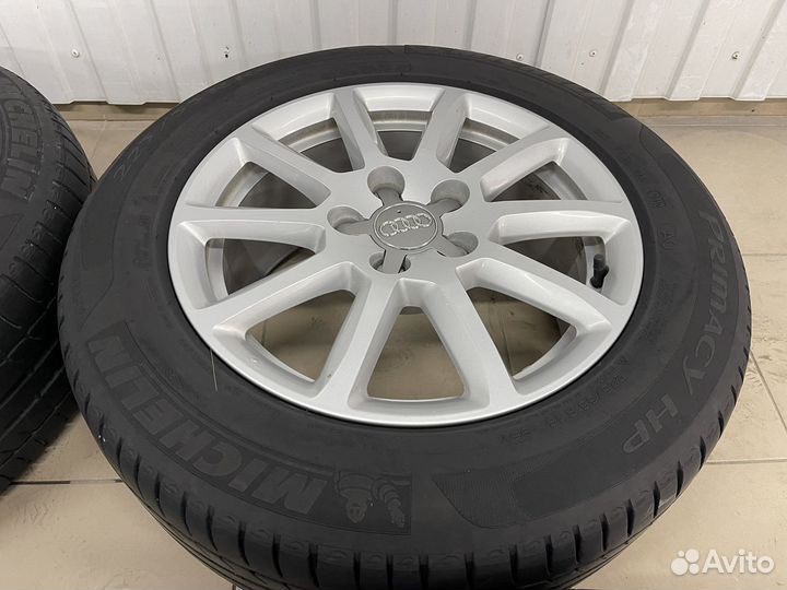 Оригинальные диски Audi a4 r16 с резиной