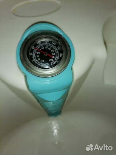 Ванночка для купания с градусником и сливом