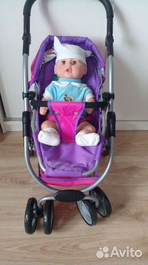 Коляска с куклой