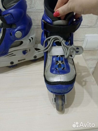 Роликовые коньки детские раздвижные