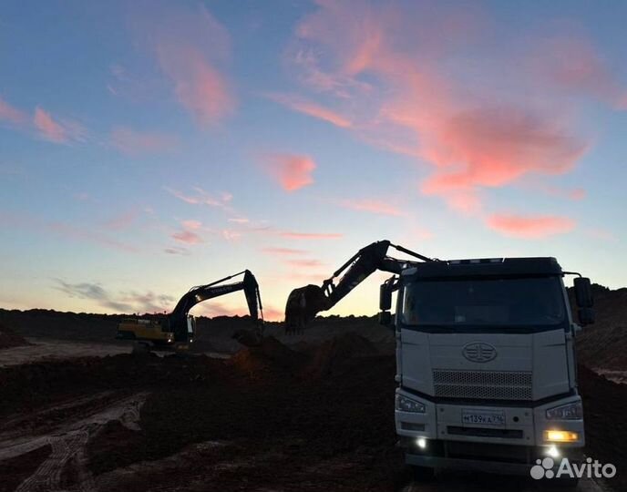 Грунт на засыпку территории