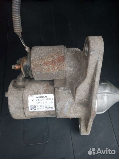 Стартер nissan qashqai j11 2.0