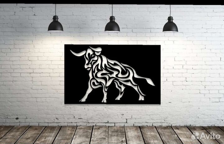 Настенное панно из металла. Большой ассортимент