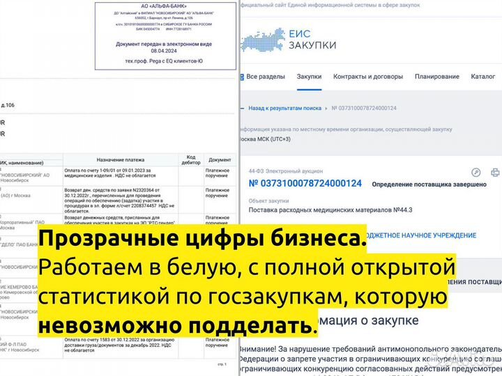 Ищем инвесторов под госконтракты, 35-55% годовых