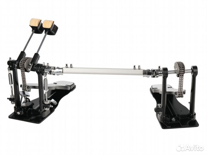 RU11-P502FL Педаль бас-барабана, двойная, LDrums