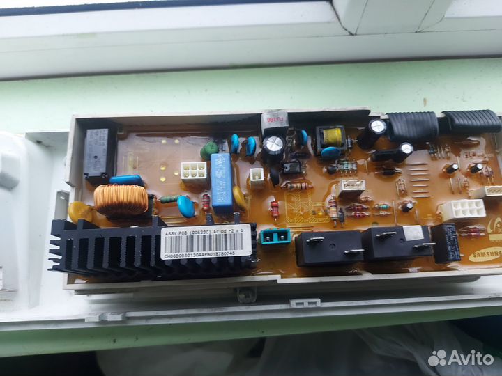 Панель управления стиральной машины samsung WF