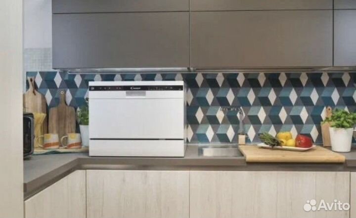 Компактная посудомоечная машина Candy cdcp 6/E