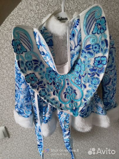 Костюм снегурочки для девочки