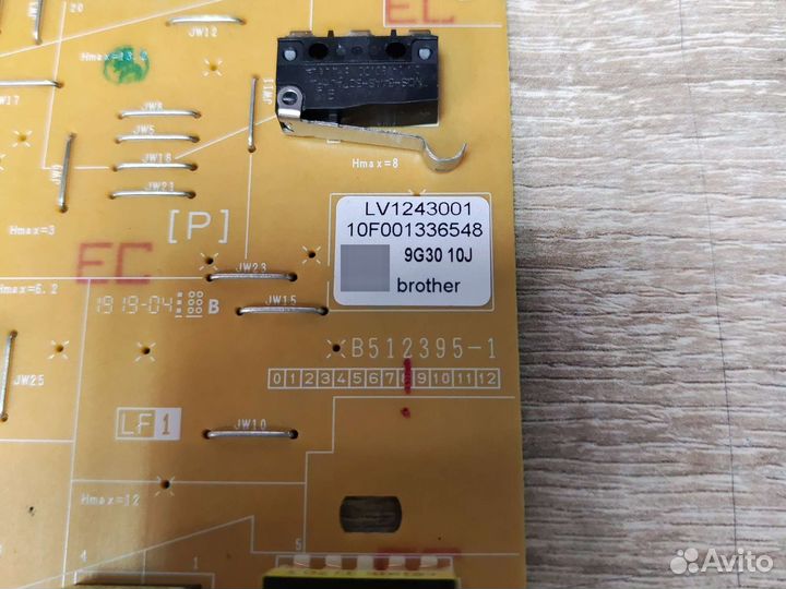 Высоковольтная плата LV1243001 brother HL-L2340DWR