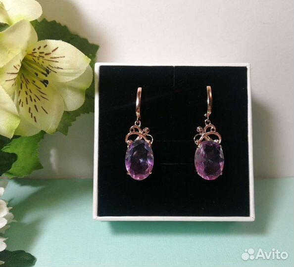 Серьги мельхиор