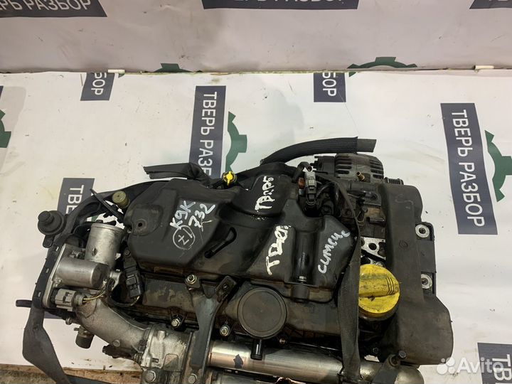 Двигатель K9K732 1.5DCI Renault Megane