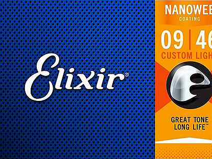 Струны для электрогитары Elixir 12027 nanoweb