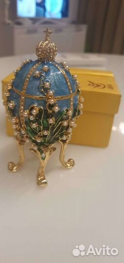 Яйцо фаберже,шкатулка новое