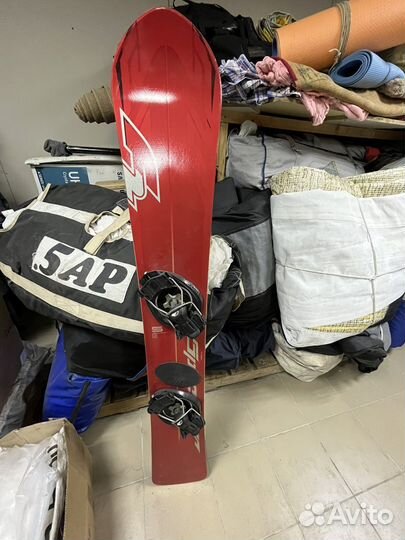 Сноуборд жесткий F2 крепления