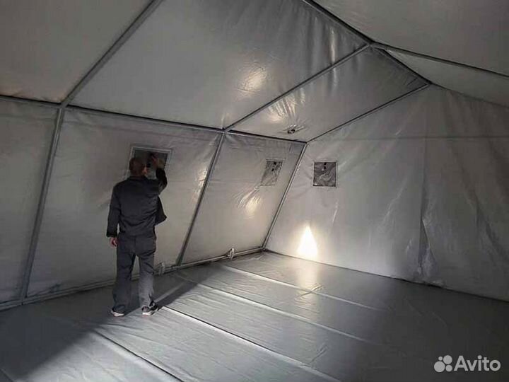 Палатки армейские Памир на 30 человек