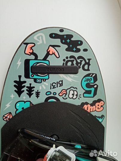 Сноуборд детский burton 80 см