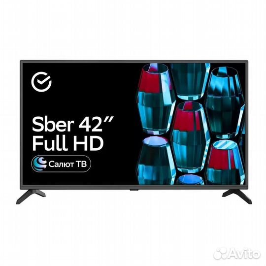 Умный смарт телевизор Sber Full HD 42