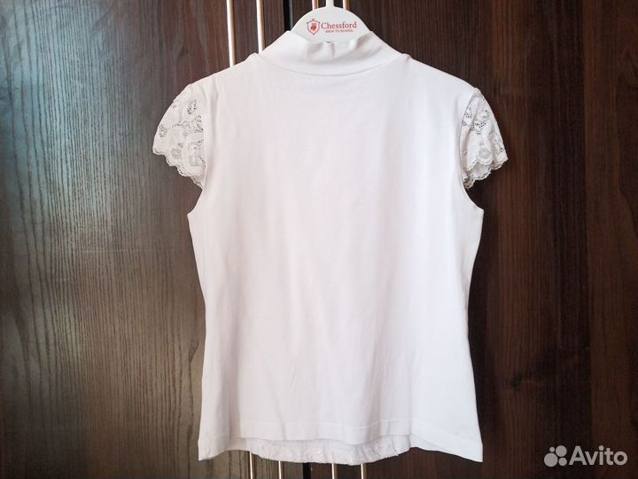 Школьная блузка 128-134