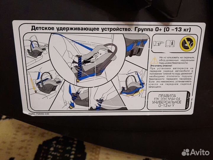 Детское автокресло