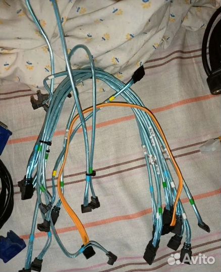 Кабели питания, SATA, переходники