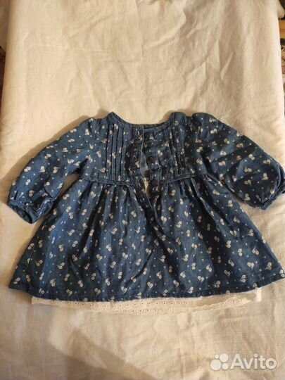Платье для девочки 3-6 м
