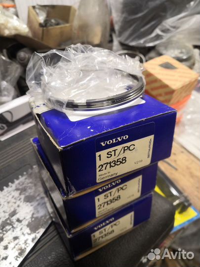 Поршневые кольца volvo