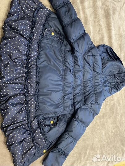 Пуховик на девочку 128