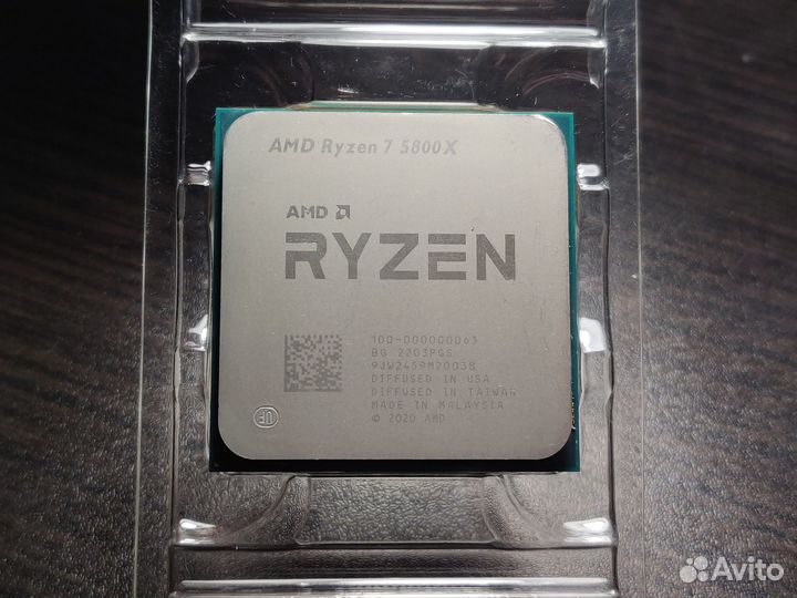 AMD Ryzen 7 5800x 8 ядер 16 потоков