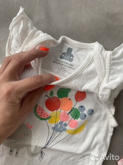 Пакет одежды на девочку 1-1,5 годика