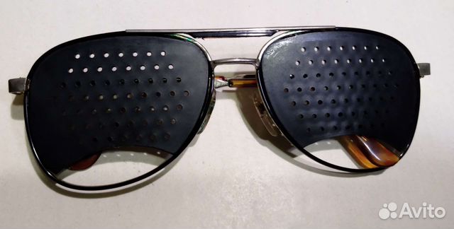 Перфорационные очки-тренажеры