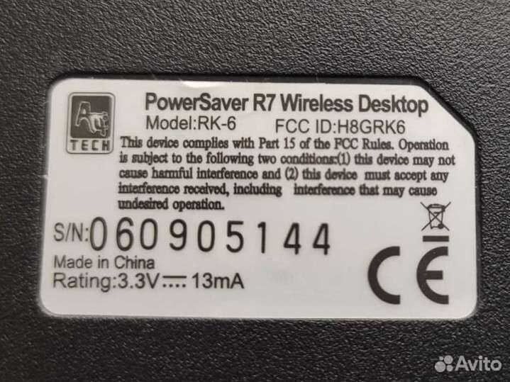 Беспроводная клавиатура A4tech