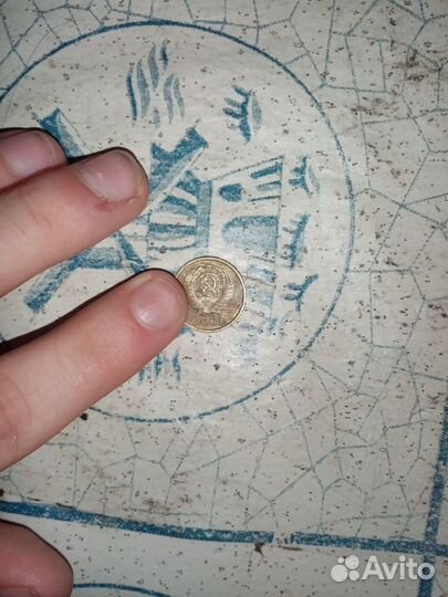 Коллекционная монета 2 копейки 1974 года