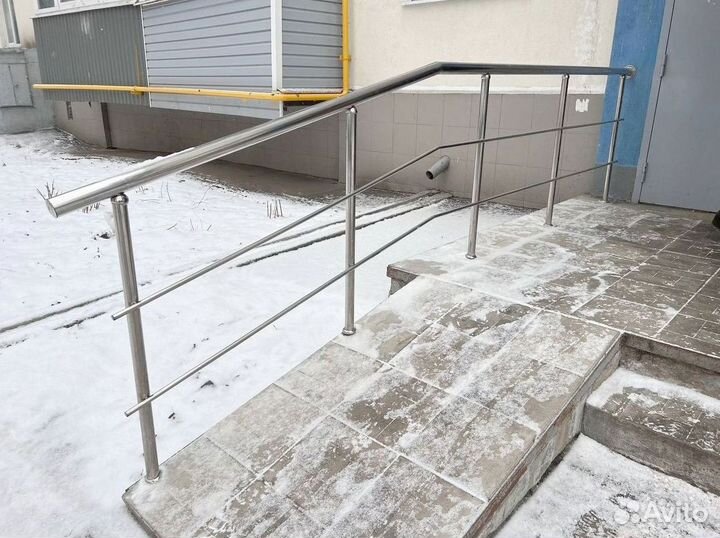 Перила из нержавеющей стали, ограждение