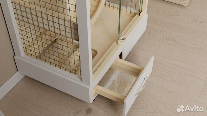 Клетка Витрина для шиншиллы дегу Дом Грызунов Р1