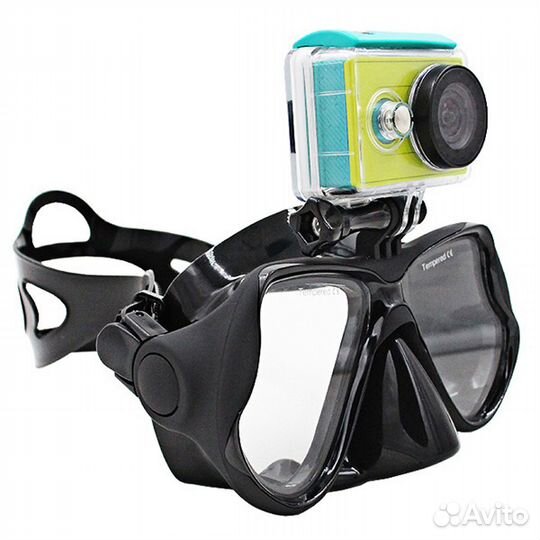 Маска для плавания GoPro с кейсом