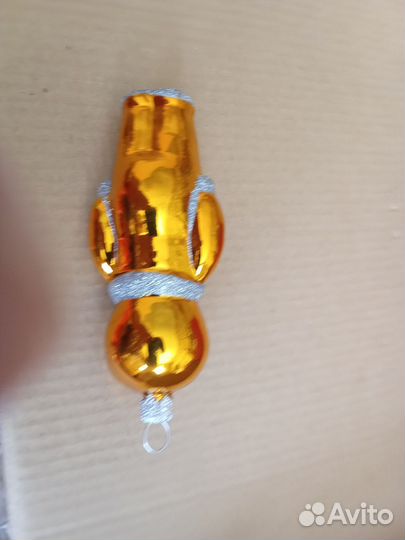 Елочные игрушки СССР