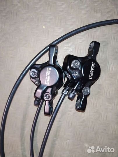 Гидравлические тормоза и роторы Tektro Gemini