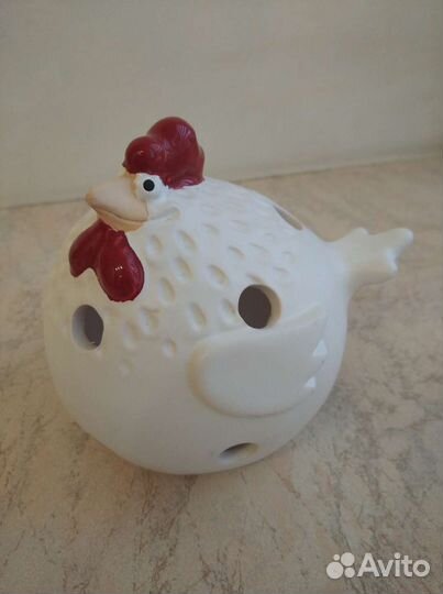 Оригинальный подсвечник-петушок