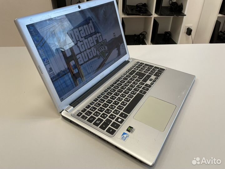 Игровой ноутбук Acer SSD/4gb/2 видеокарты
