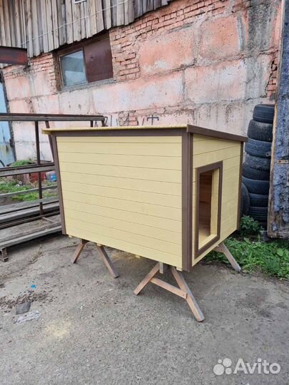 Будка для собаки утепленная