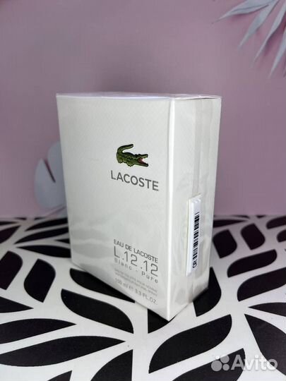 Lacoste L.12.12 Blanc – Pure 100ml (Евро качество)