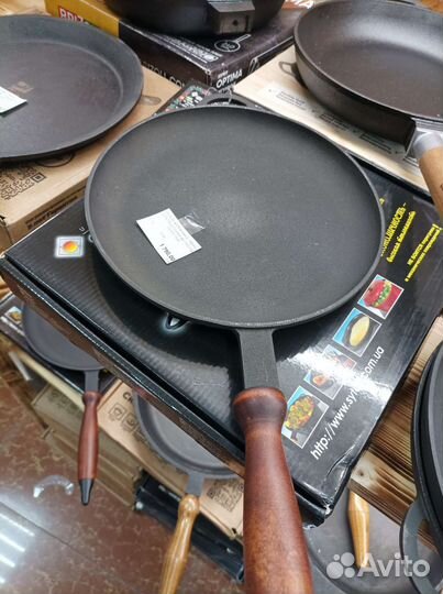 Сковородки чугунные