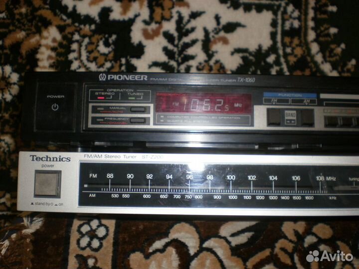 Тюнер technics st-z200 pioneer tx-1060