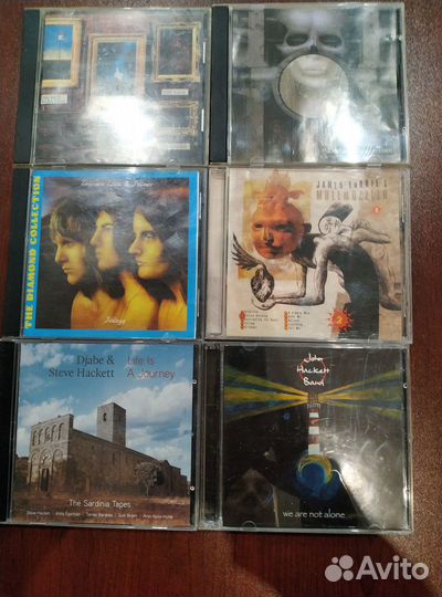 Cd арт и прог рок, металл