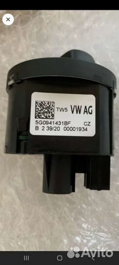 Переключатель света volkswagen Тигуан 2