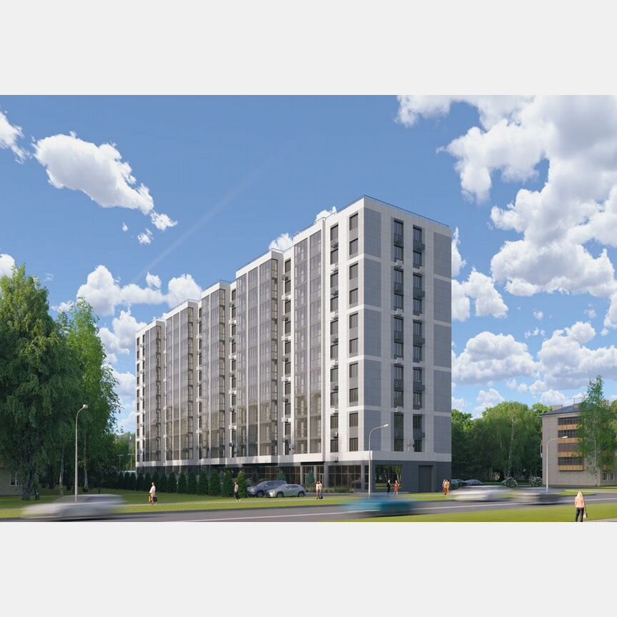 1-к. квартира, 41,5 м², 11/11 эт.